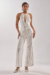 ICE QUEEN SEQUIN JUMPSUIT