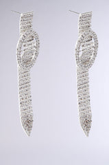 LOOP ME IN SILVER EARRING