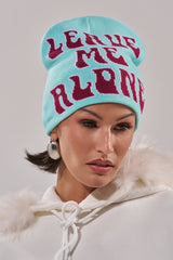 LEAVE ME ALONE BEANIE