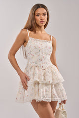 TEA TIME MINI DRESS
