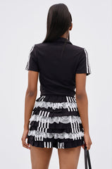 DON'T HATE ON ME RUFFLE ROMPER