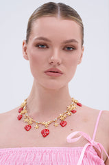 PICK ME RED NECKLACE