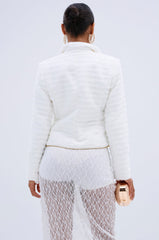 CARLOTTA TWEED BLAZER