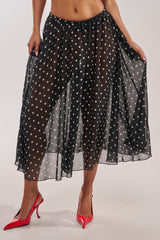 COOL GIRL POLKA DOT GAUCHO PANT