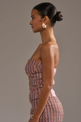 TRUTH OR DARE TWEED CORSET