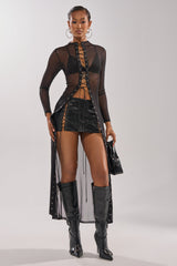 SEE THROUGH ME BLOUSE
