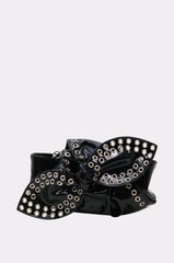 FASHUN BABES GROMMET CLUTCH