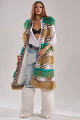HYDE PARK FAUX FUR VEST