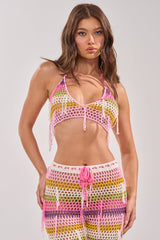 RESORT BABE CROCHET BRALETTE
