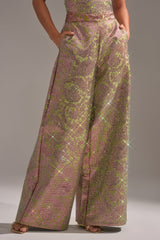 TIME AND TIME AGAIN RHINESTONE TROUSER