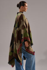 YOU CAN'T SEE ME CAMO PONCHO