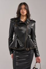 JULES PEPLUM MOTO