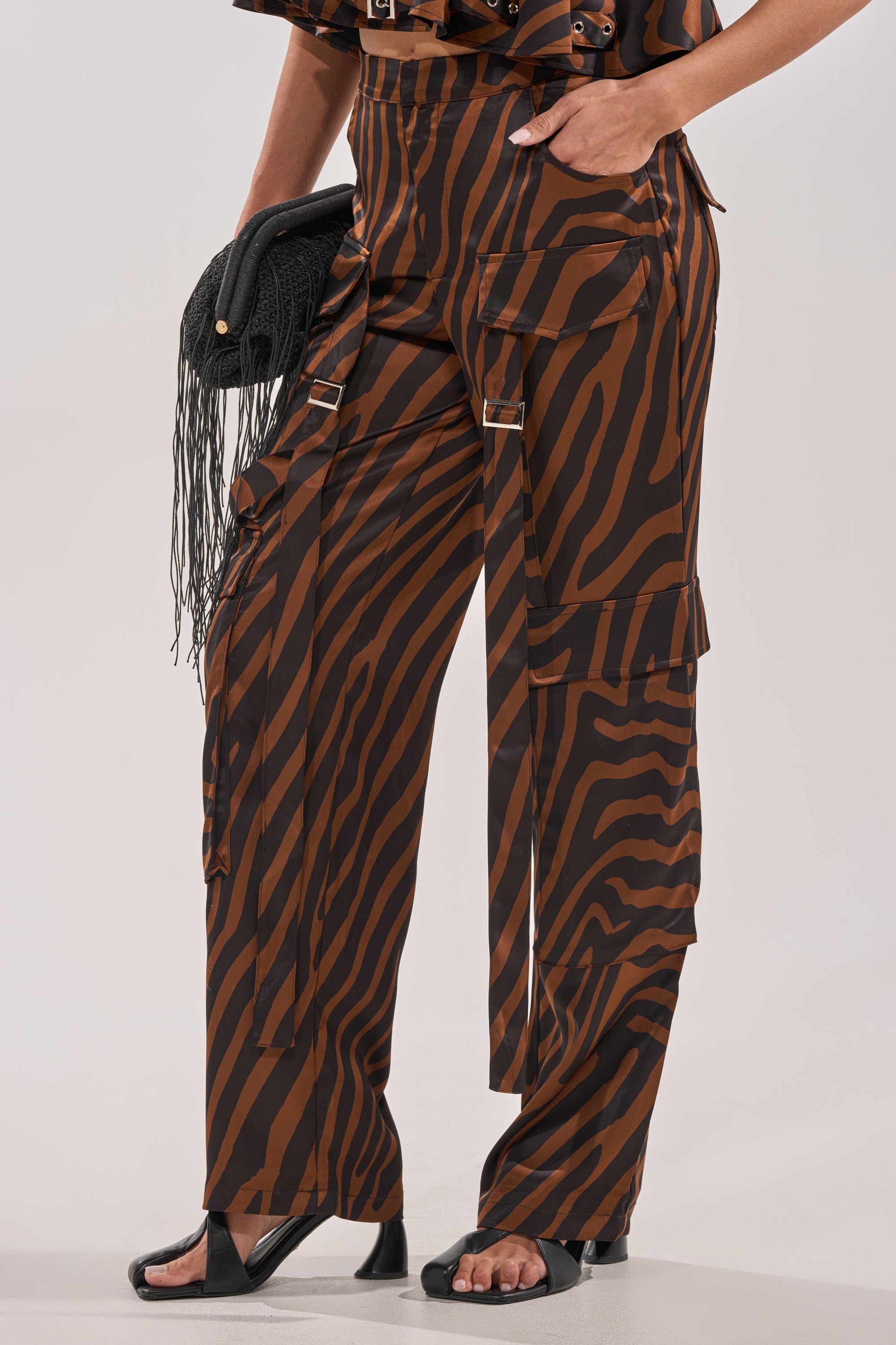 INTO THE WILD ZEBRA TROUSER