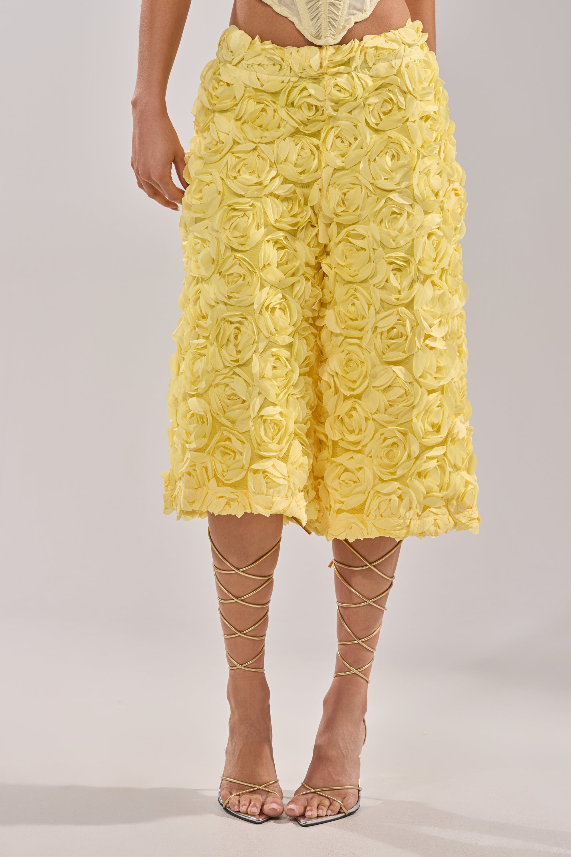 ROSE PETAL BERMUDA SHORT