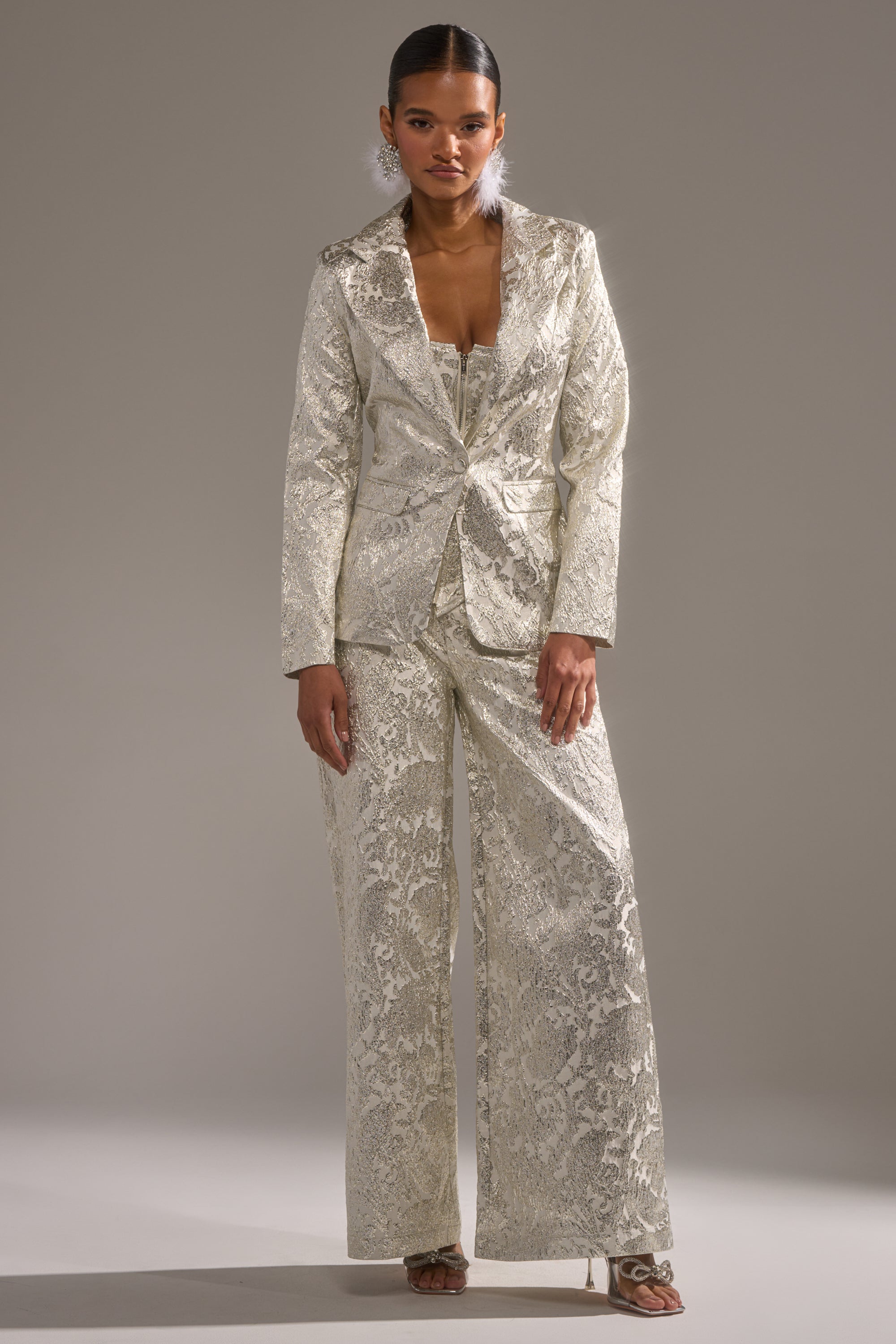 COCO BROCADE TROUSER
