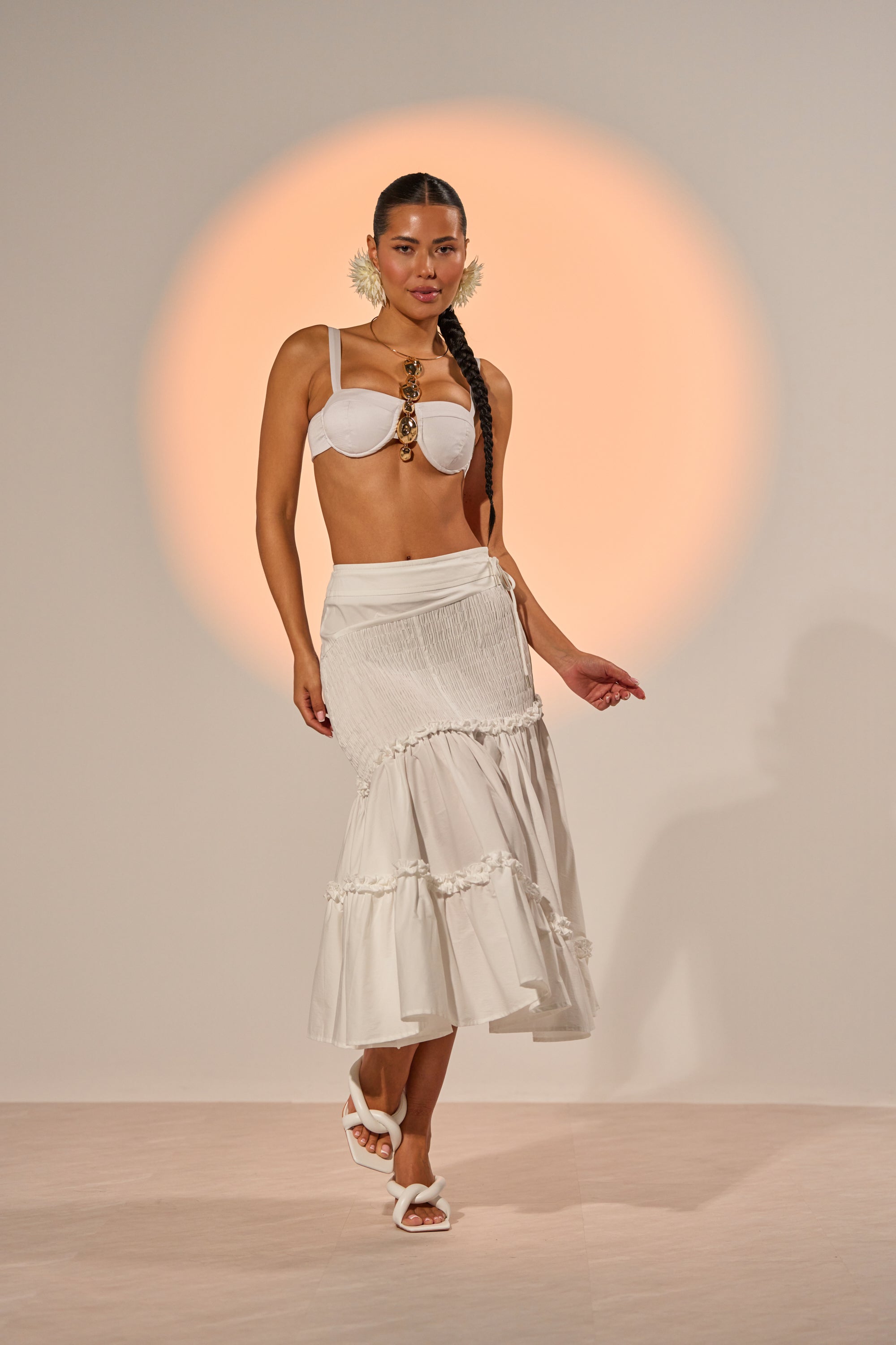 THE BEST RUCHED SKIRT