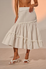 THE BEST RUCHED SKIRT