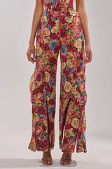 INTO THE THICK OF IT FLORAL CARGO PANT