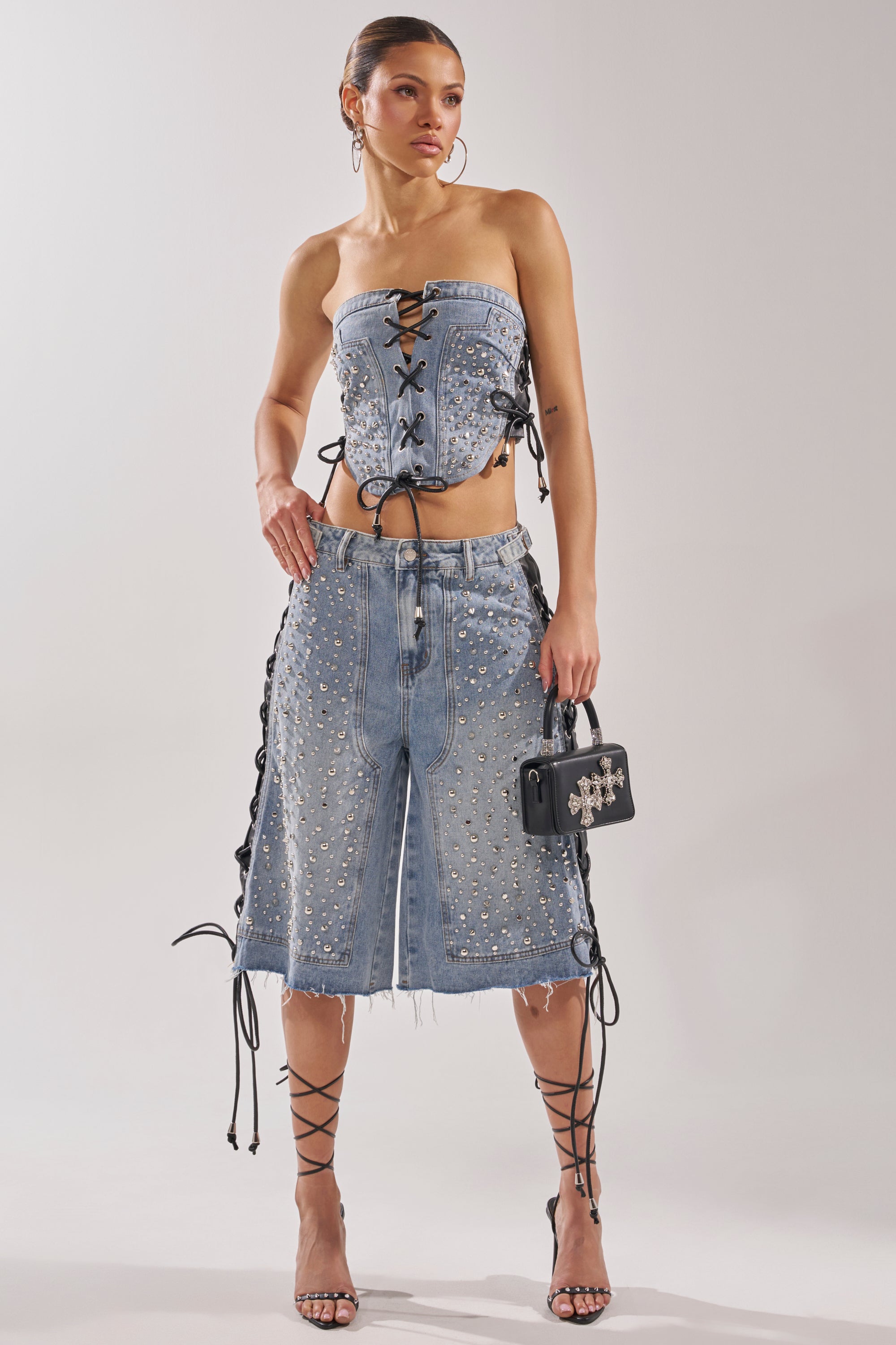 HONEY BABY LACE UP CORSET