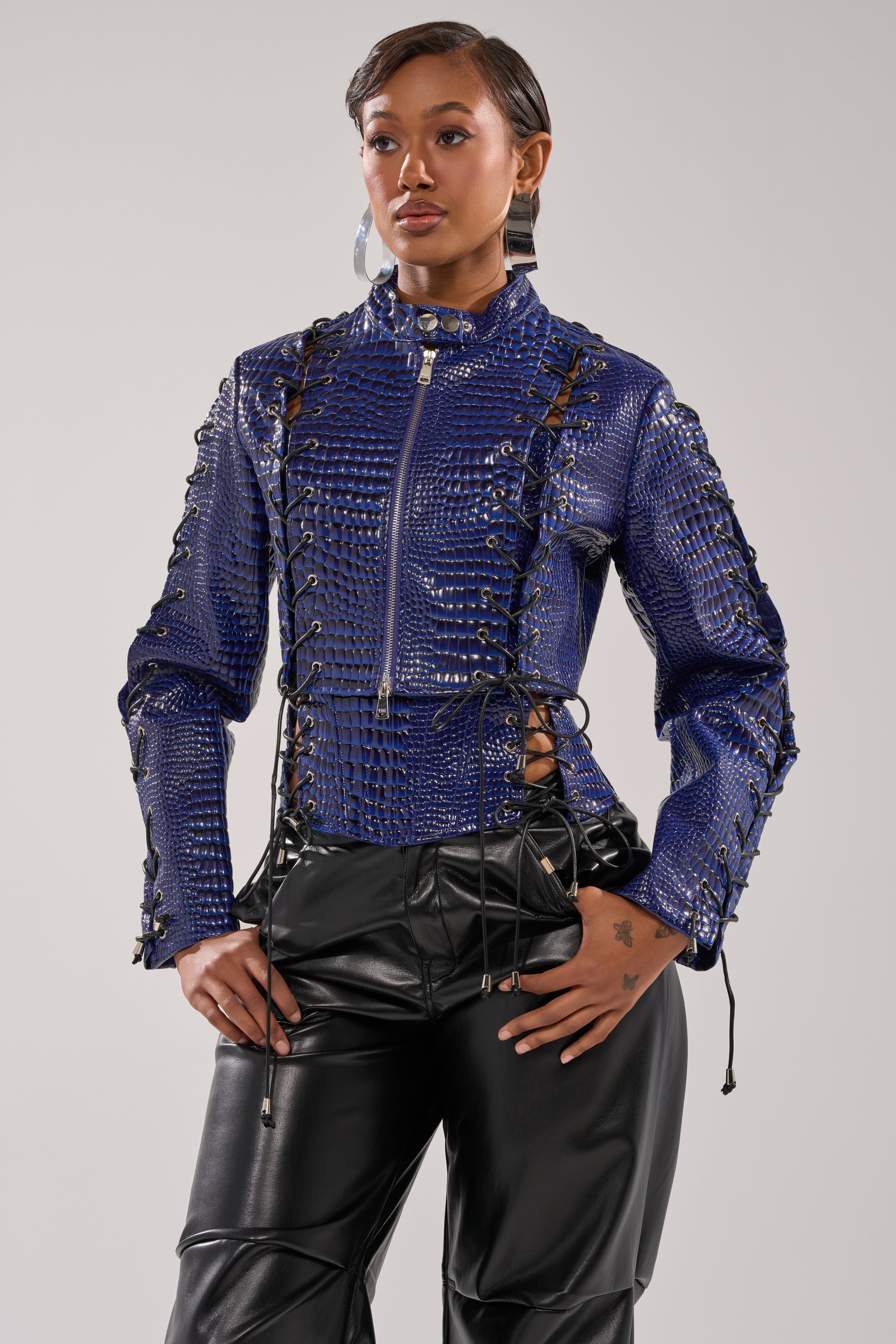 HIT THE SWITCH EMBOSSED MOTO