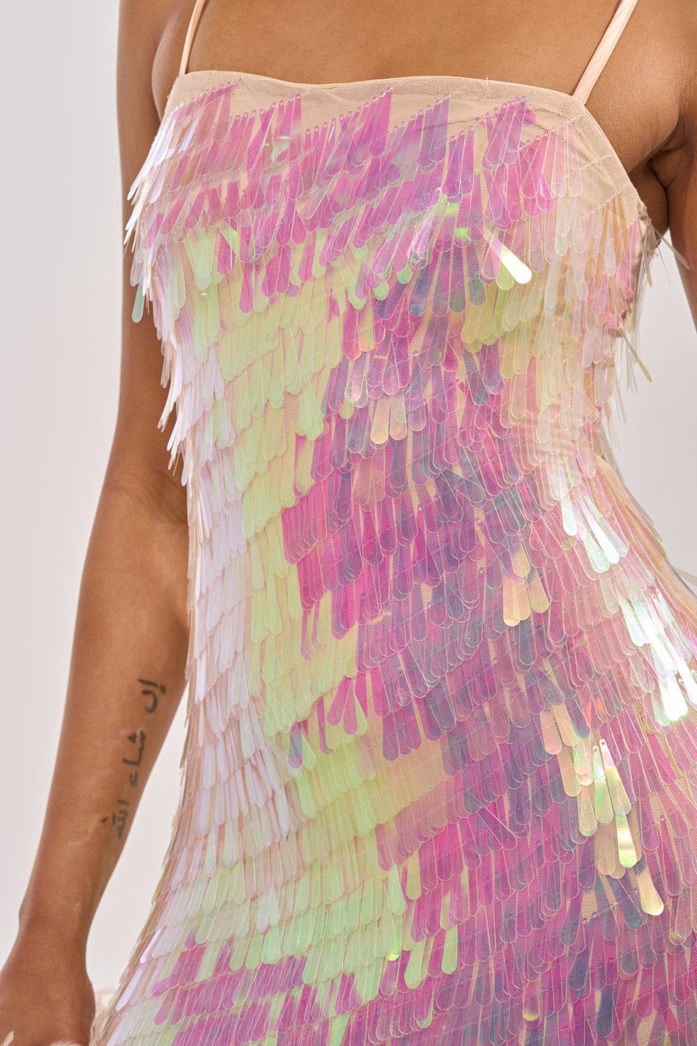 ALWAYS SHINING SEQUIN MAXI DRESS