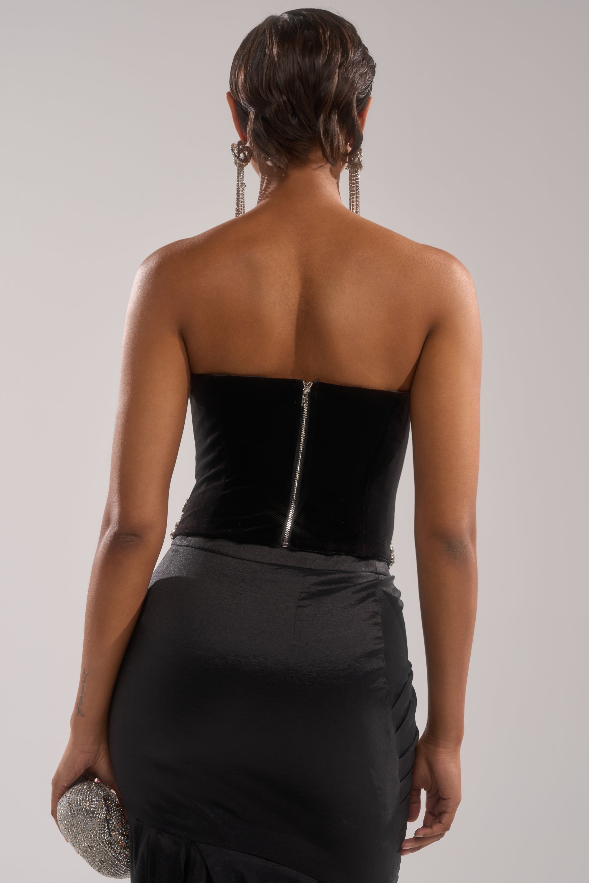 LUX LIFE CORSET IN BLACK