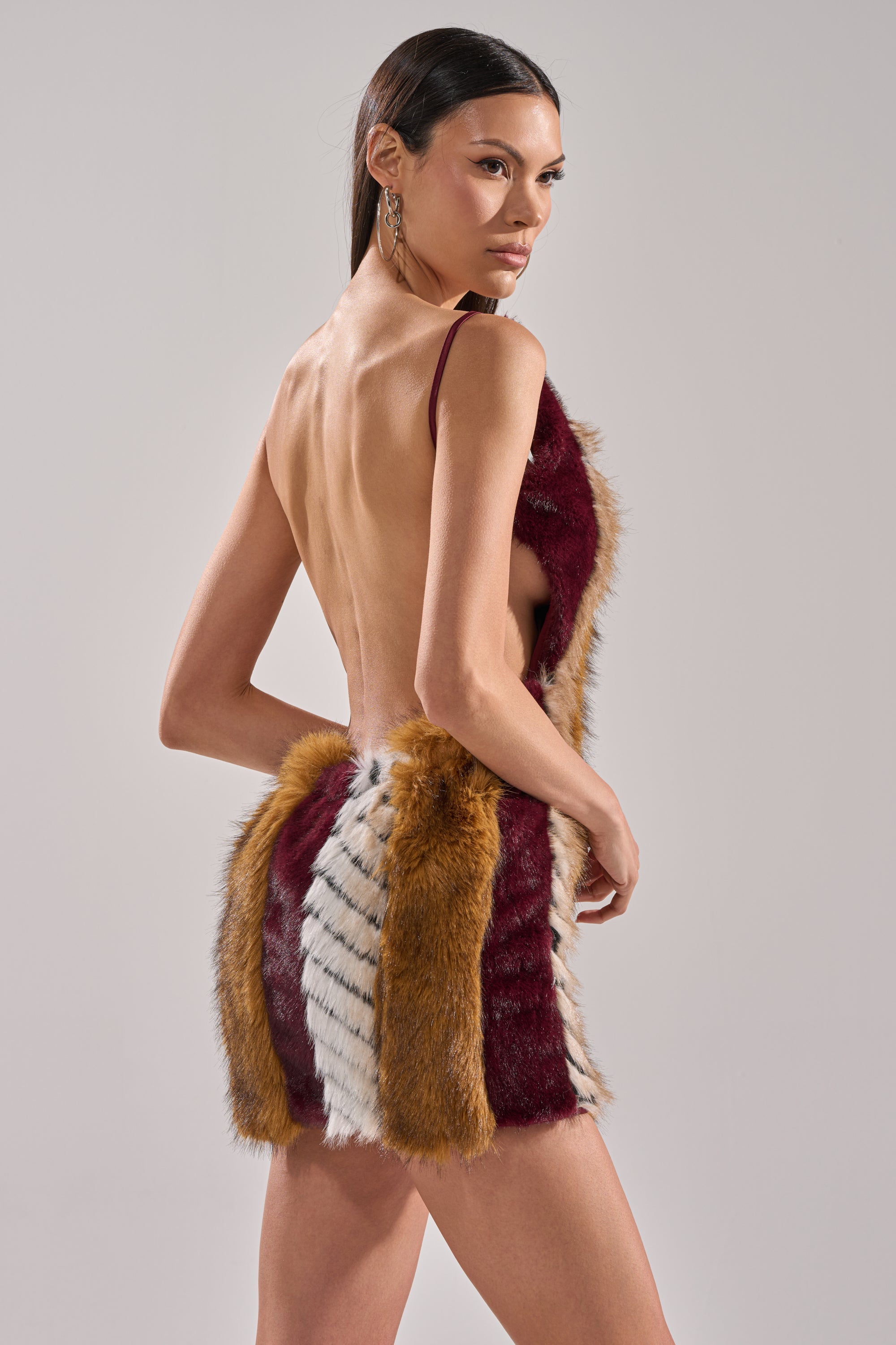 ANIMALISTIC MINI DRESS