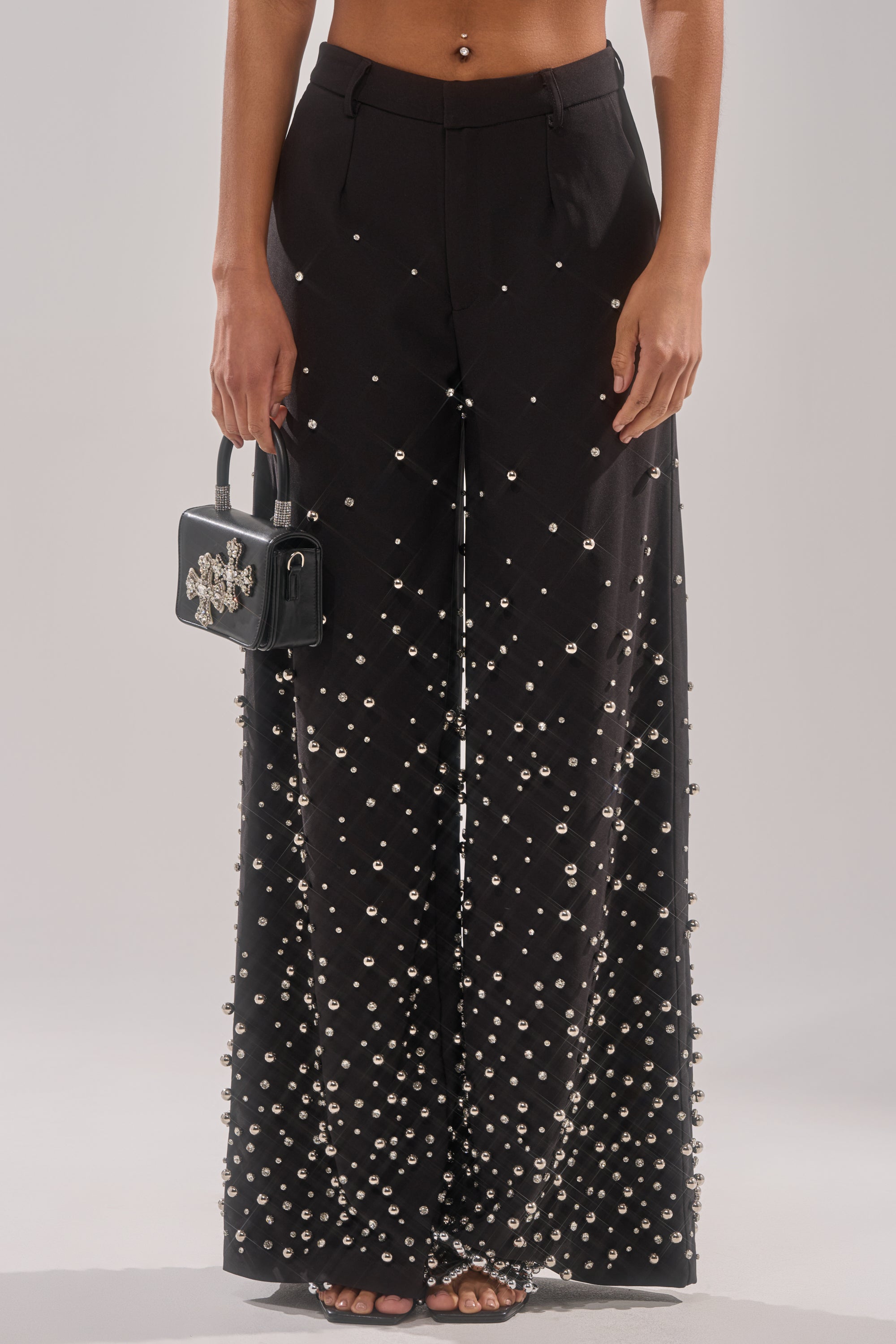GET CLOSER EMBELLISHED TROUSER
