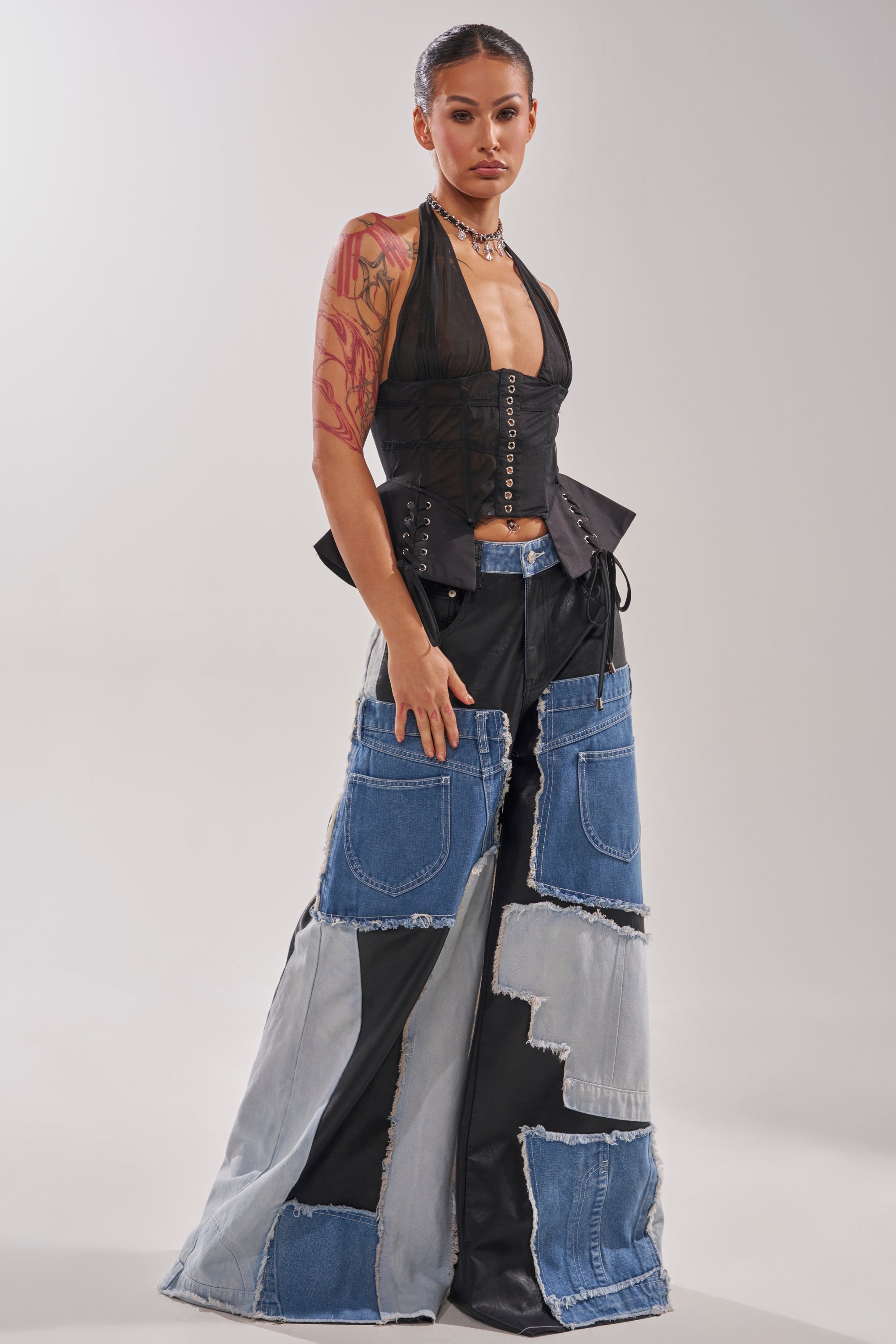 TOO MUCH GOING ON RELAXED DENIM