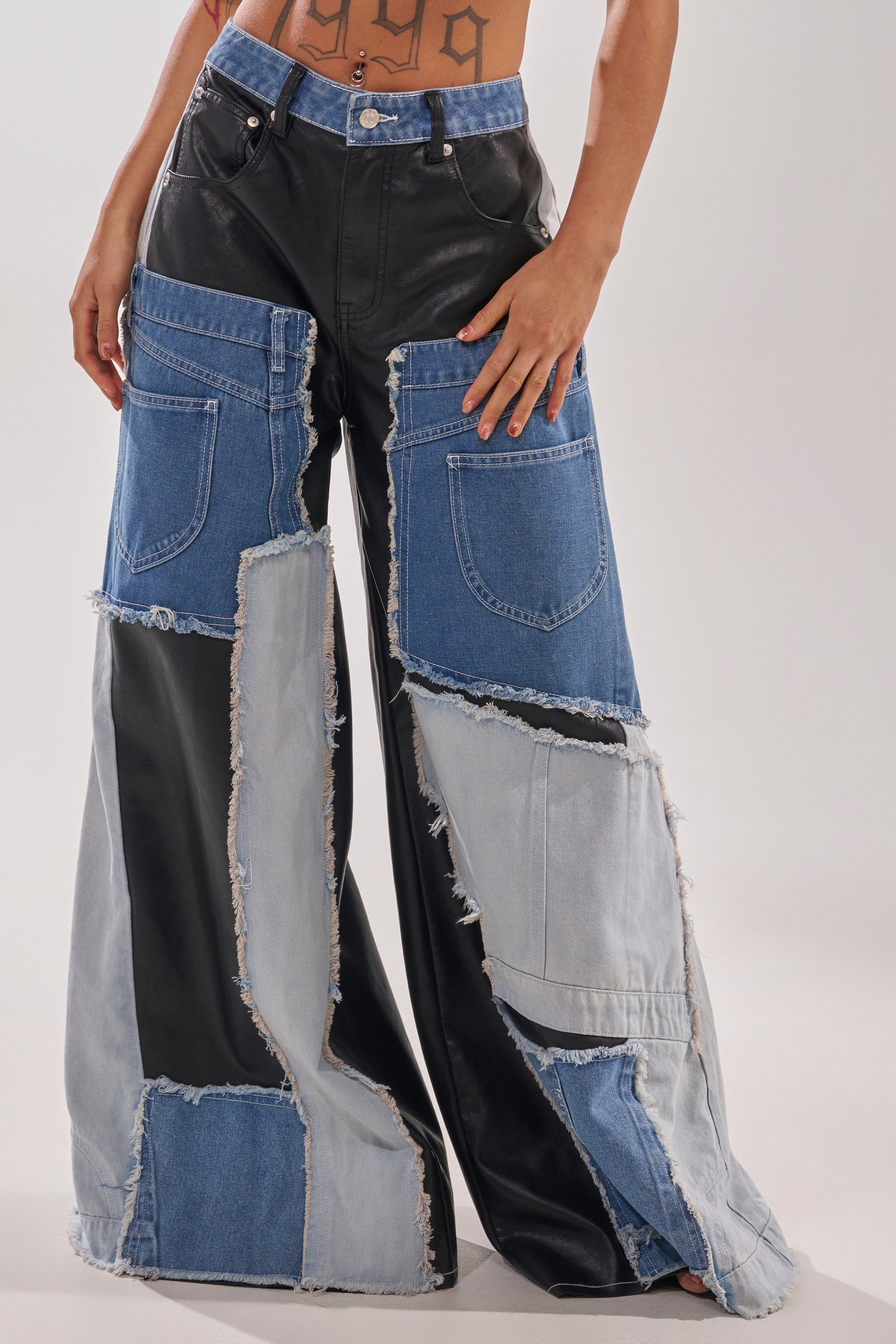TOO MUCH GOING ON RELAXED DENIM