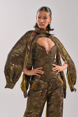 SHIGO BROCADE BOLERO