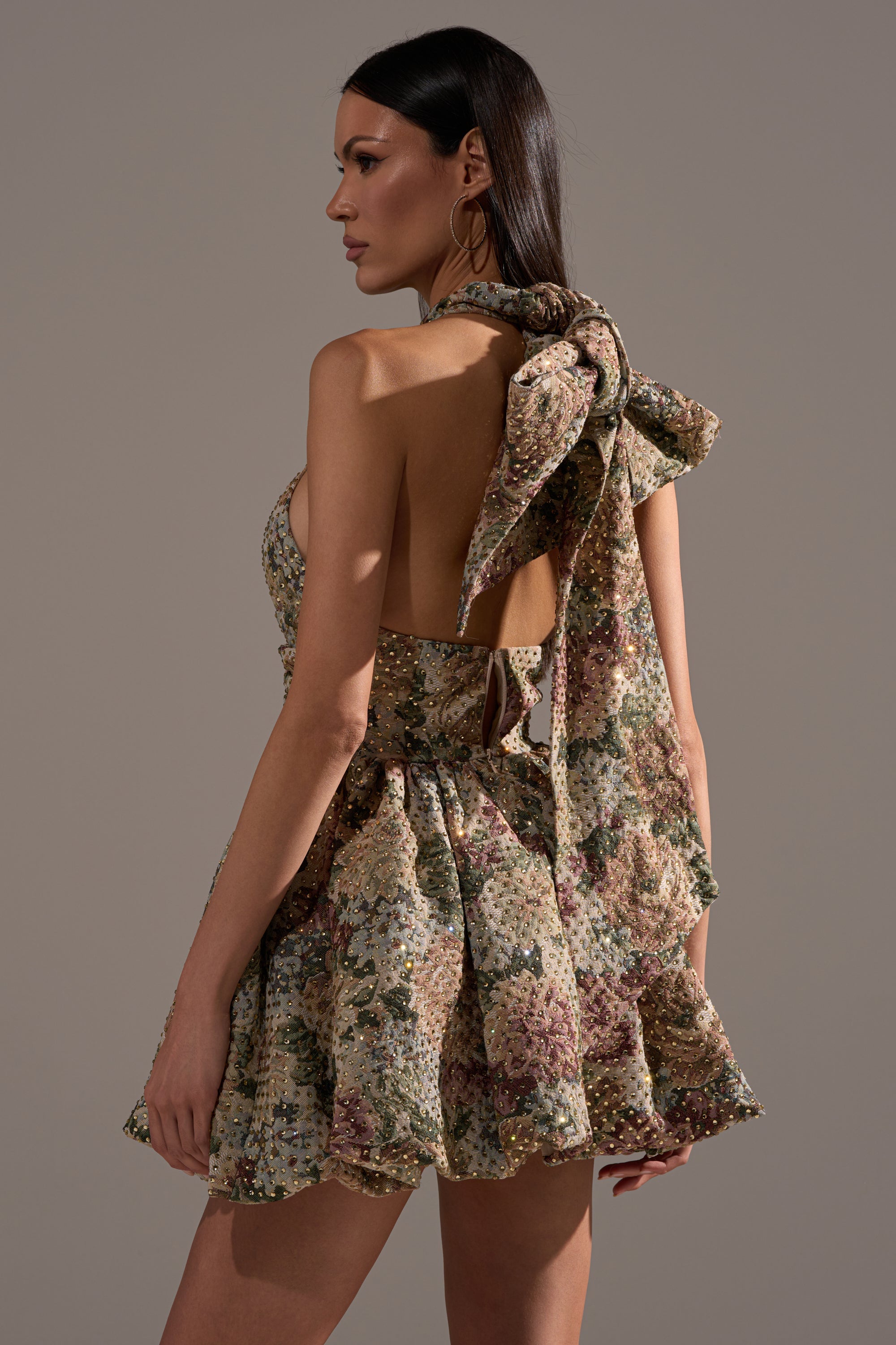 GUESS WHO FLORAL MINI DRESS