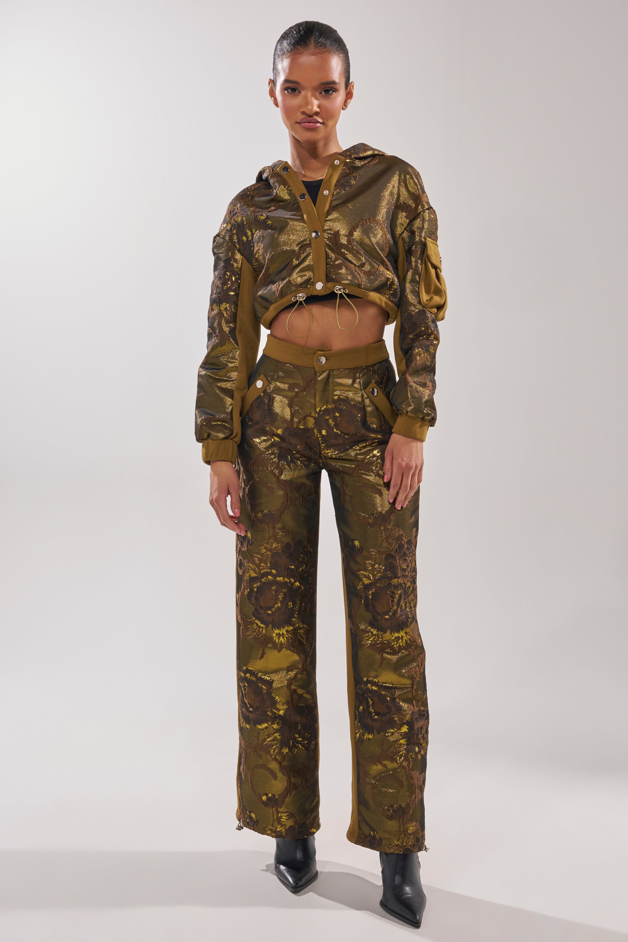 YOU KNOW IT BABY WIDE LEG JOGGER