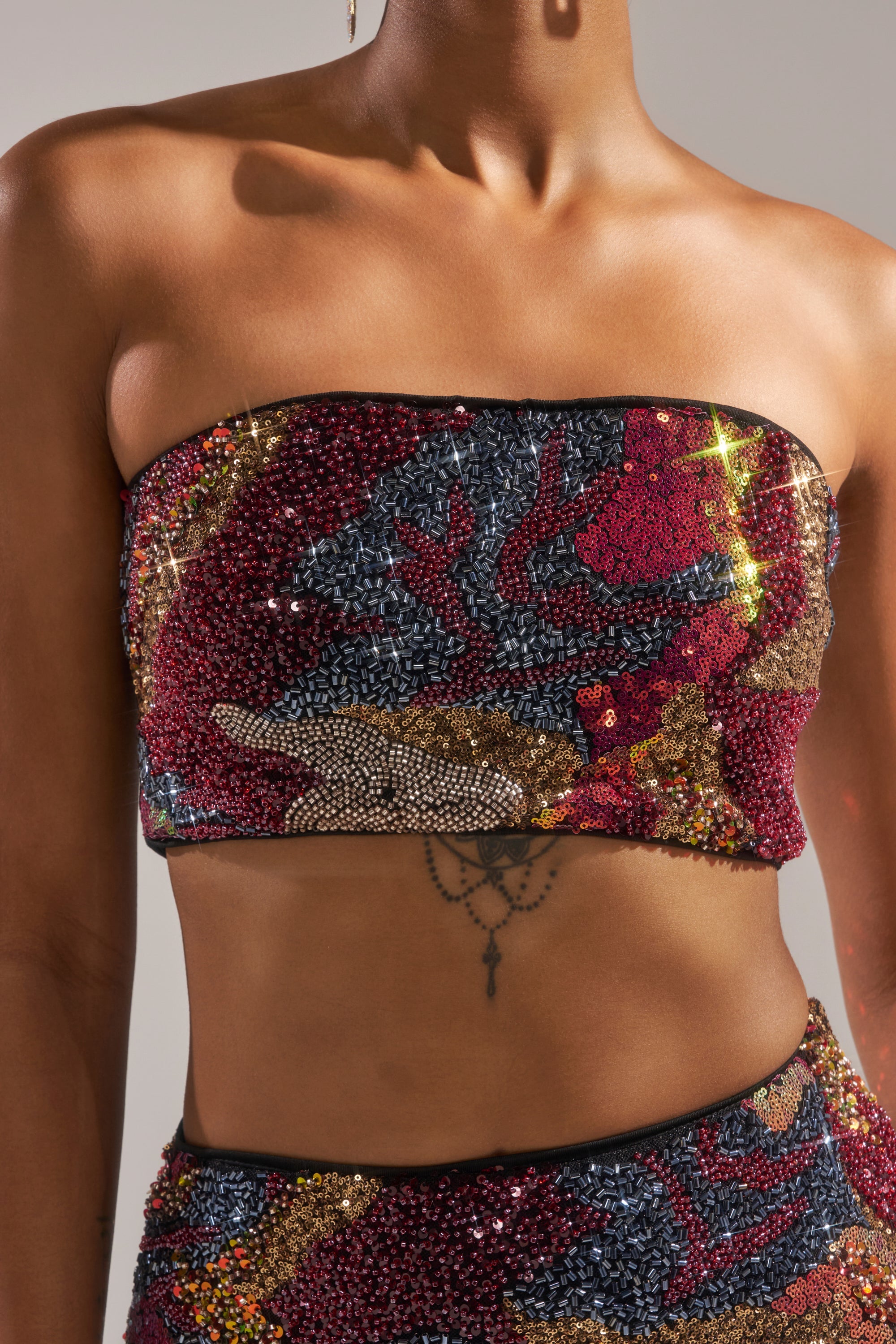 GOLDEN HOUR SEQUIN BRALETTE