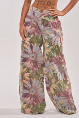 SUNFLOWER FIELDS WILD LEG PANT