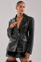 FOR THE DRAMA CROC BLAZER
