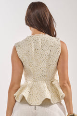 MALLORCA TWEED VEST