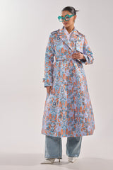 ST. GERMAIN BROCADE TRENCH