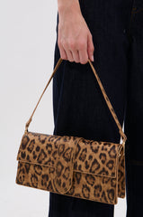 CAN'T BE TAMED LEOPARD PRINT PURSE