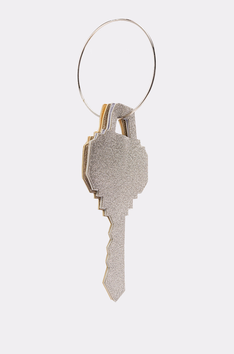 I AM THE KEY OVERSIZED BLING BAGS