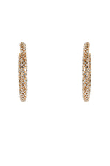 50MM BLING HOOP IN GOLD