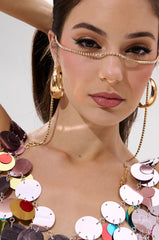 TAKE ME TO THE FESTIVAL FACE CHAIN