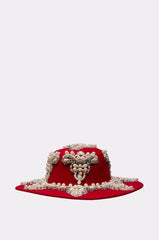 EDITORS PICK APPLIQUE BRIM HAT