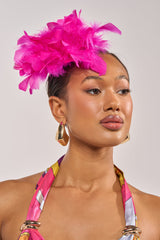 AT BRUNCH FEATHER BROOCH