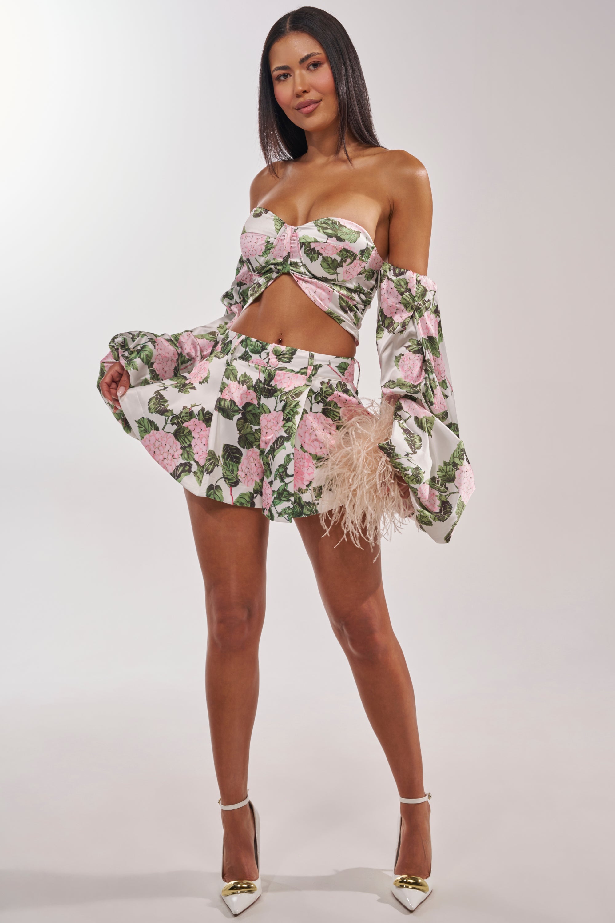 ONE OF A KIND FLORAL BLOUSE