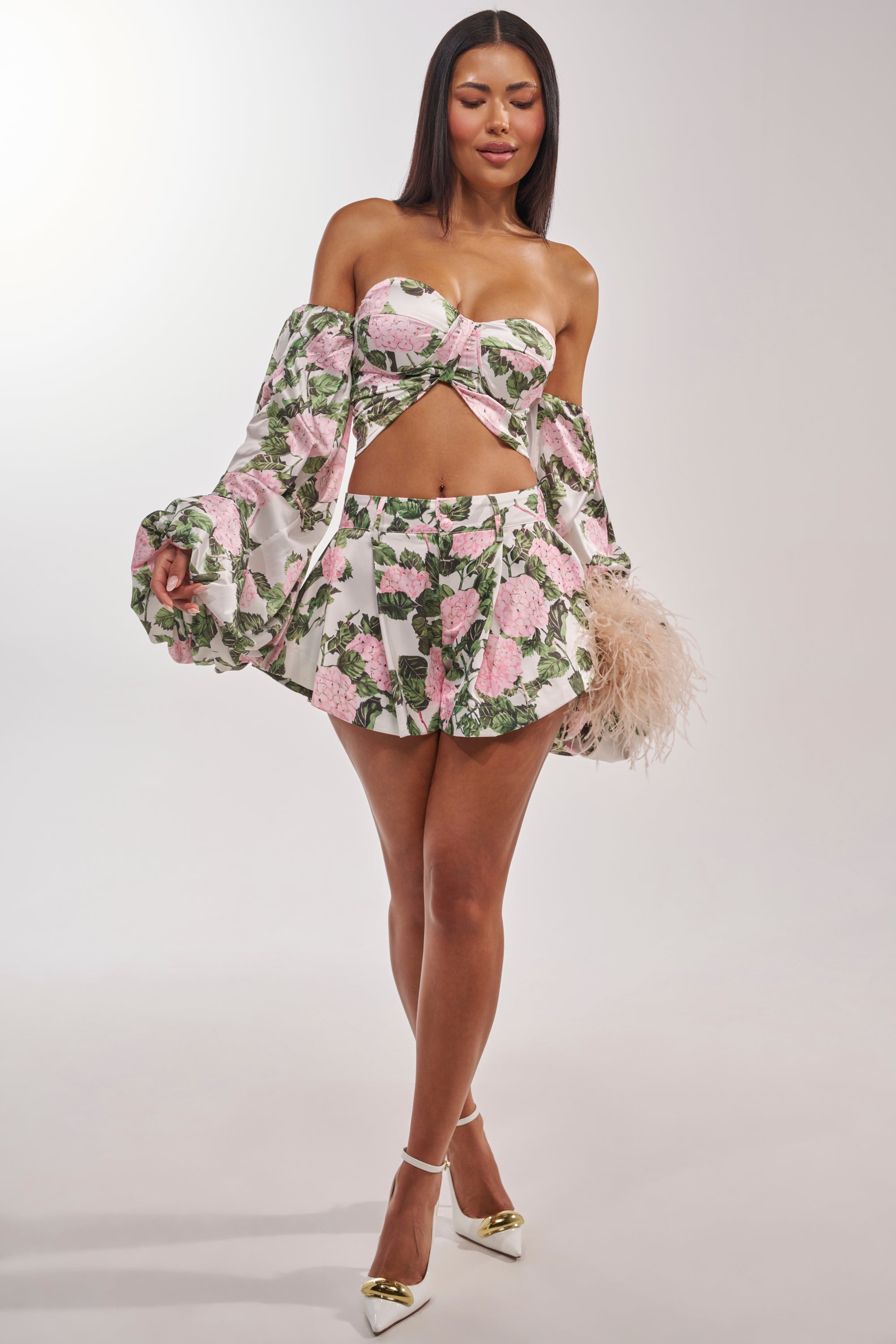 ONE OF A KIND FLORAL BLOUSE