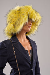 ELLIE FAUX FUR BUCKET HAT