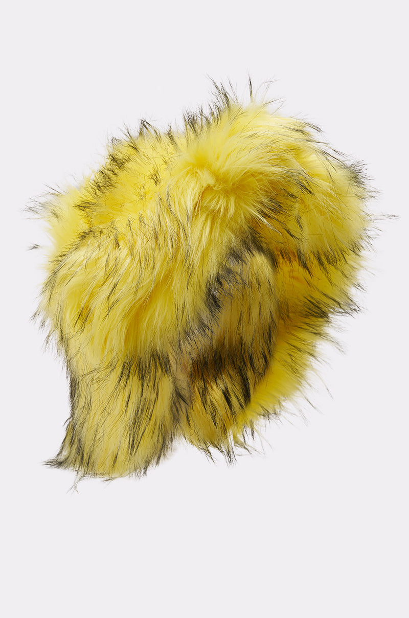 ELLIE FAUX FUR BUCKET HAT