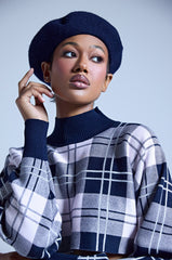 TOO COZY NAVY BERET