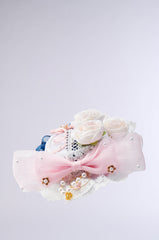 MARIE EMBELLISHED CLIP ON HAT